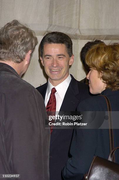 Governor Jim McGreevey during "Steel Magnolias" Opening Night on Broadway - Outside Arrivals at The Lyceum Theatre in New York City, New York, United...