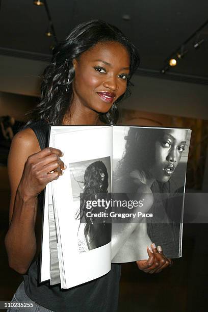 Oluchi Onweagba during Victoria's Secret "Sexy Volume 3: A Tribute to a Decade of Sexy Swimwear" Launch Party in New York at Milk Studios in New York...