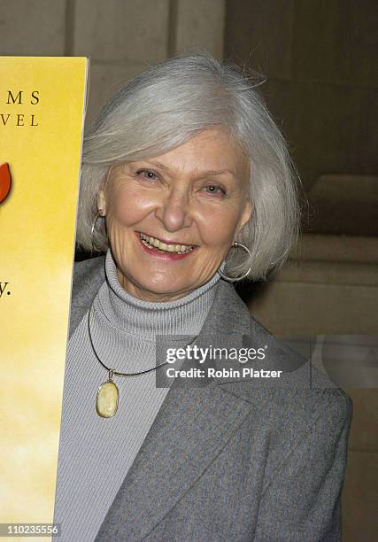 Joanne Woodward during HBO Films "Empire Falls" New York City Premiere at Metropolitan Museum of Art in New York City, New York, United States.