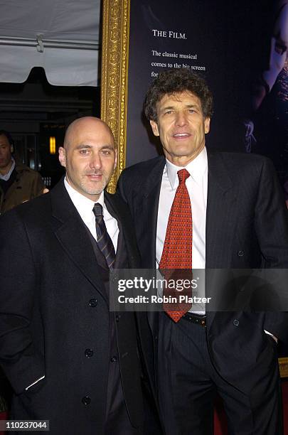 Jeff Robinov and Alan Horn of Warner Bros. During Premiere of "The Phantom of the Opera" - New York at The Ziegfeld Theatre in New York City, New...