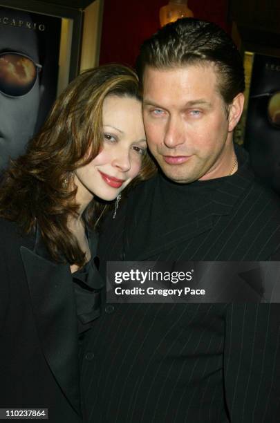 Stephen Baldwin and wife Kennya Deodato during "The Aviator" New York City Premiere - Inside Arrivals at Ziegfeld Theater in New York City, New York,...