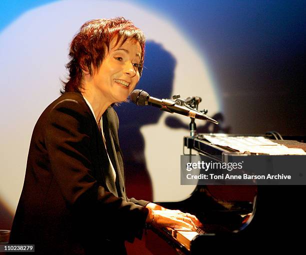 Marie-Paule Belle during Marie-Paule Belle in Concert - December 14, 2004 at Theatre de Dix Heures in Paris, France.