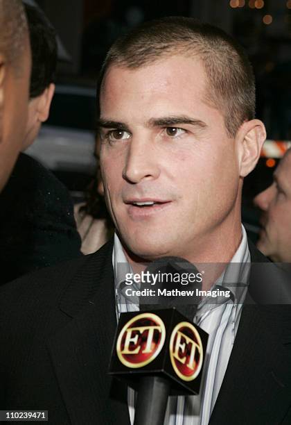 George Eads during 31st Annual People's Choice Awards - E.T. And The Insider - Arrivals at Pasadena Civic Auditorium in Pasadena, California, United...