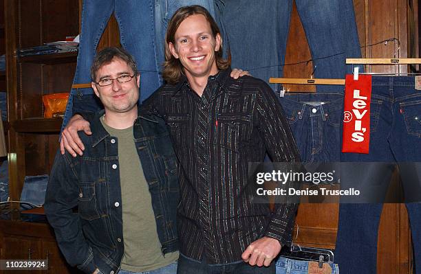 Tim Kirkman and Kip Pardue during 2005 Park City - Levi's Ranch at Levi's House in Park City, Utah, United States.