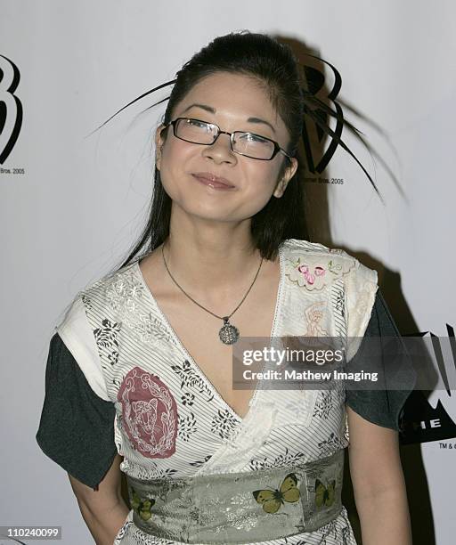 Keiko Agena during The WB Television Network's 2005 All Star Party - Arrivals at Warner Bros. Studio in Burbank, California, United States.