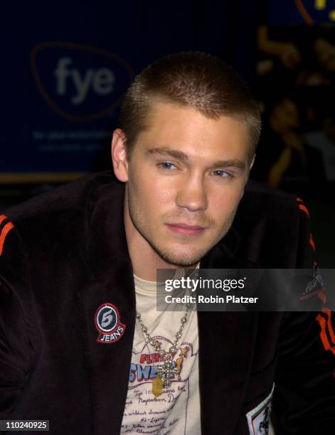 Chad Michael Murray during The Cast of "One Tree Hill" Signs Their DVD and Soundtrack CD at F.Y.E. In New York City at F.Y.E. In New York City, New...