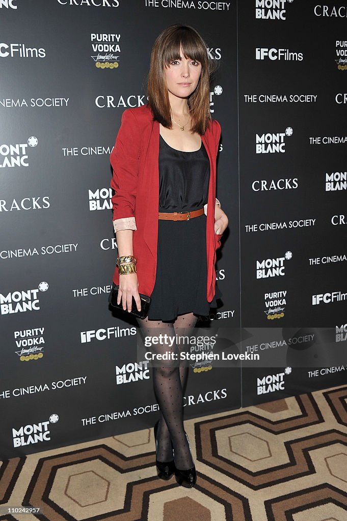 The Cinema Society & Montblanc Host A Screening Of "Cracks" - Arrivals