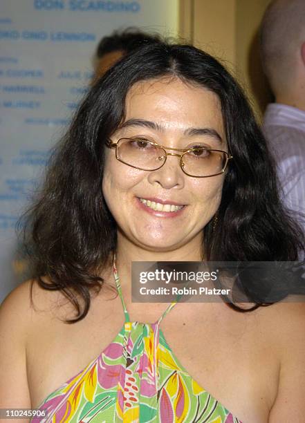 Kyoko Chan Cox during "Lennon" Broadway Opening Night - Outside Arrivals at The Broadhurst Theatre in New York City, New York, United States.