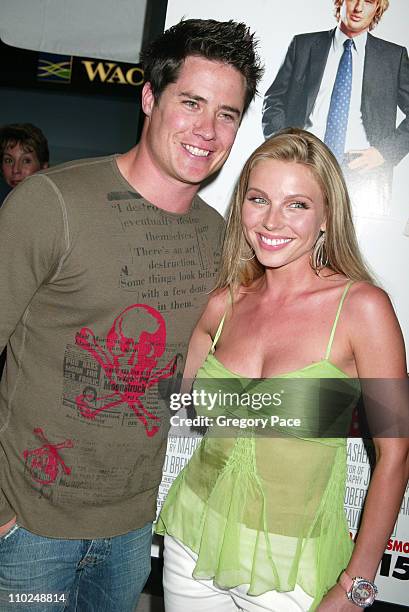 Andrew Firestone and Ivana Bozilovic during "Wedding Crashers" New York City Premiere - Arrivals at Ziegfeld Theater in New York City, New York,...