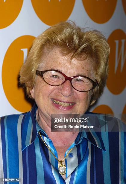 Dr Ruth Westheimer during The Center for the Advancement of Women's 10th Anniversary Gala at The Waldorf Astoria in New York City, New York, United...