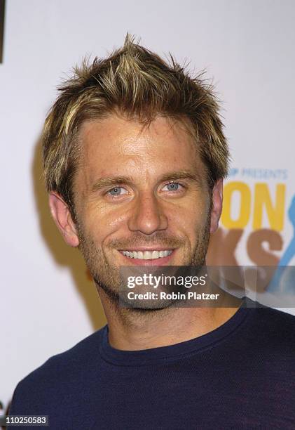 Aaron Benward of Blue County during 2005 Fashion Rocks - Red Carpet at Radio City Music Hall in New York City, New York, United States.