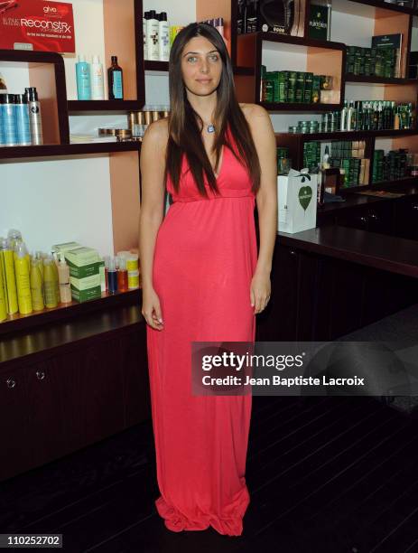 Brittny Gastineau is seen at Atelier Gavert in Beverly Hills on March 16, 2011 in Los Angeles, California.