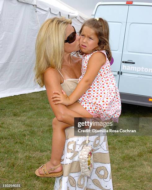 Kelly Ripa and Lola Grace Consuelos during Super Saturday 8 - The World Famous Designer Garage Sale Benefiting The Ovarian Cancer Research Fund...