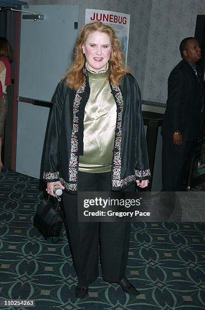 Celia Weston during "Junebug" New York City Premiere - Inside Arrivals at Loews 19th Street in New York City, New York, United States.