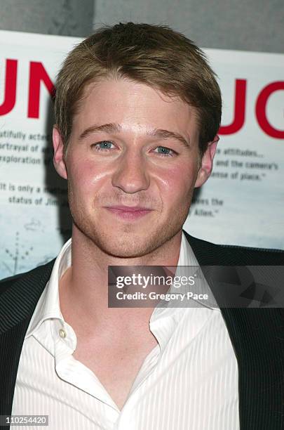 Benjamin McKenzie during "Junebug" New York City Premiere - Inside Arrivals at Loews 19th Street in New York City, New York, United States.