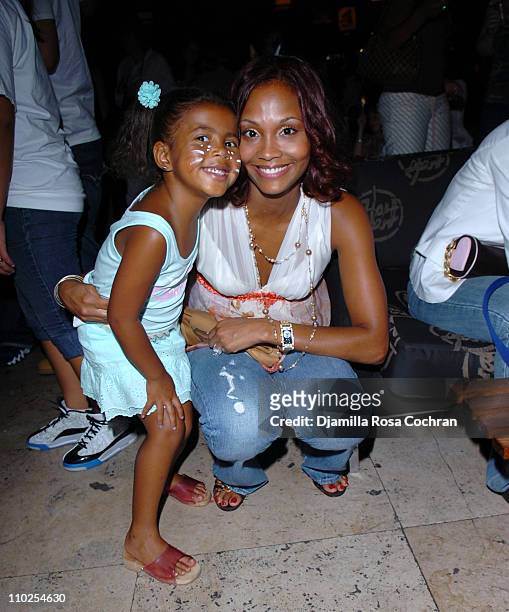 Skylar Cummins and Tasha Marbury during T-Boz, Life & Style Weekly, Make A Wish Foundation Present Chase's Closet Launch at The Park in New York...