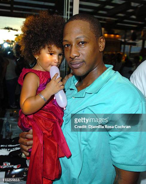 Darly Murray and Keith Murray during T-Boz, Life & Style Weekly, Make A Wish Foundation Present Chase's Closet Launch at The Park in New York City,...