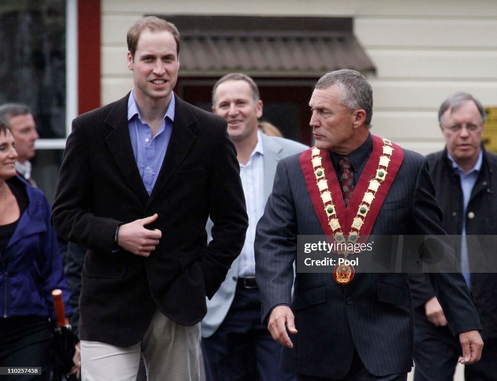 Prince William Visits New Zealand - Day 1