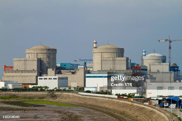 Japan-quake-nuclear-China,FOCUS BY ROBERT SAIGETThis photo taken on June 2, 2010 shows the Qinshan nuclear power plant in Haiyan, in eastern China's...