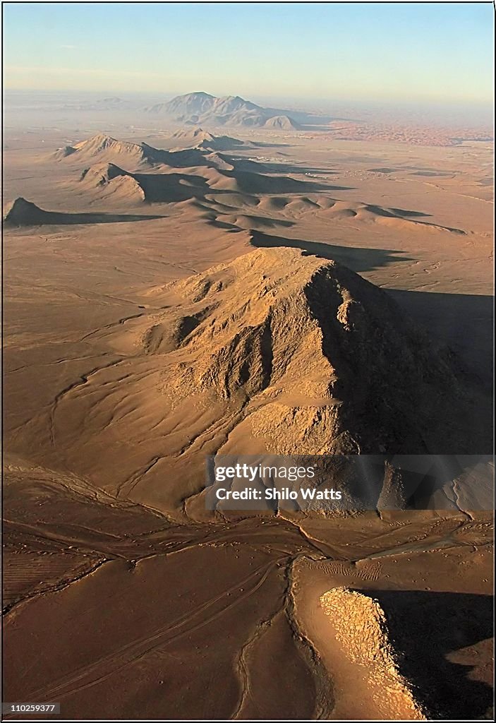 Afghanistan mountain ridge