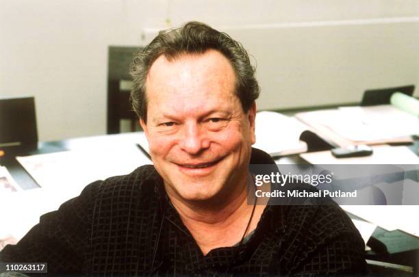 Terry Gilliam of Monty Python, portrait, London, 2003.