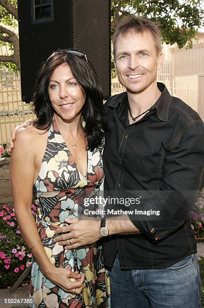 Louise Keoghan and Phil Keoghan during 3rd Annual BAFTA Tea Party Honoring Emmy Nominees at Park Hyatt Hotel in Century City, California, United...