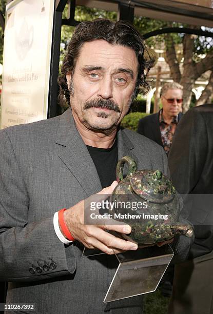Ian McShane during 3rd Annual BAFTA Tea Party Honoring Emmy Nominees at Park Hyatt Hotel in Century City, California, United States.