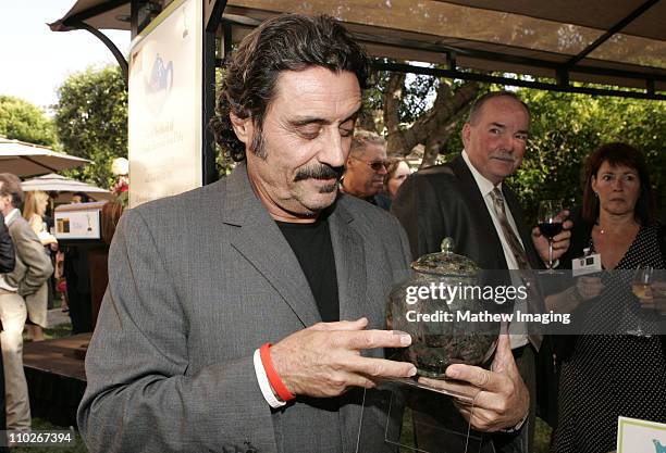 Ian McShane during 3rd Annual BAFTA Tea Party Honoring Emmy Nominees at Park Hyatt Hotel in Century City, California, United States.