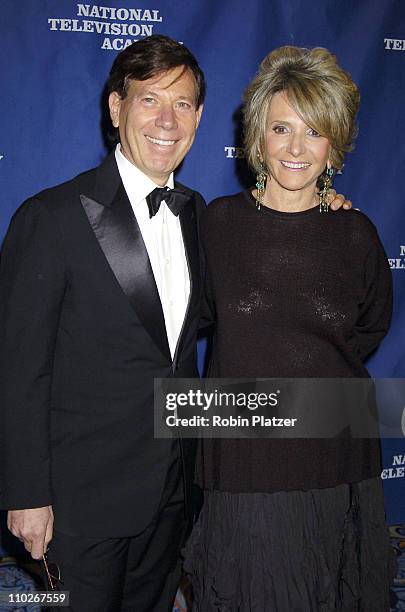 Peter Price and Sheila Nevins during The 26th Annual News and Documentary Emmy Awards Ceremony at The Marriott Marquis Hotel in New York, New York,...