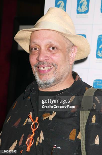 Walter Mosley during ''Peace One Day'' New York City Screening - Inside Arrivals and Green Room at Ziegfeld Theater in New York City, New York,...