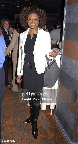 Marva Hicks during The 3rd Annual Authors In Kind Luncheon Benefiting God's Love We Deliver - Inside Arrivals at The Rainbow Room in New York City,...