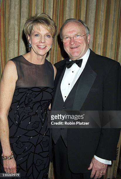 Cathie Black and husband Tom Harvey during The Magazine Publishers of America Awards Dinner - January 25, 2006 at The Waldorf Astoria Hotel in New...