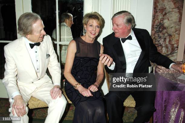 Tom Wolfe, Cathie Black and William F Buckley, Jr during The Magazine Publishers of America Awards Dinner - January 25, 2006 at The Waldorf Astoria...