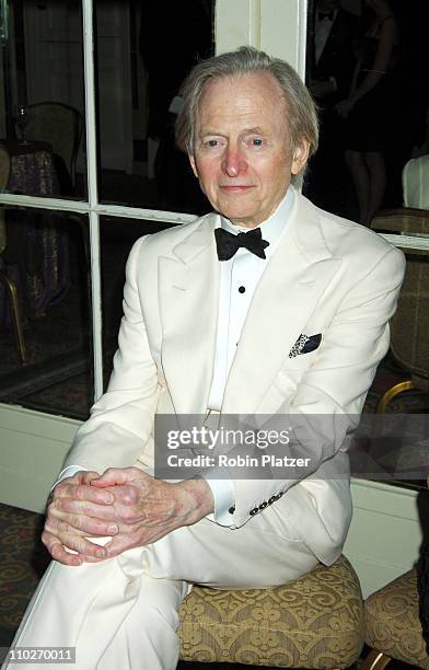Tom Wolfe during The Magazine Publishers of America Awards Dinner - January 25, 2006 at The Waldorf Astoria Hotel in New York, New York, United...