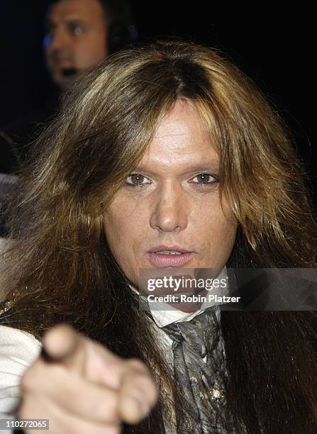 Sebastian Bach during 30th Annual TJ Martell Foundation Gala at The Marriott Marquis Hotel in New York, New York, United States.