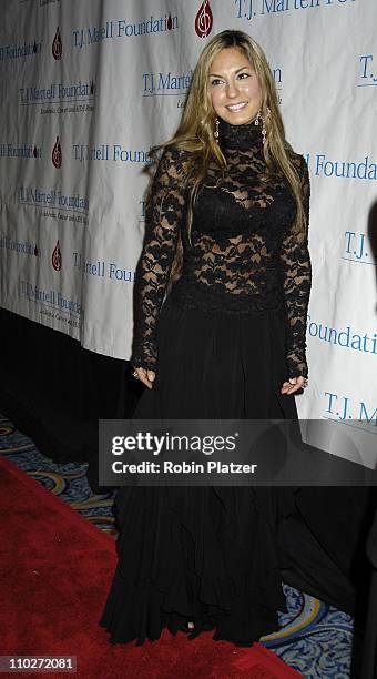 Sylvia Tosun during 30th Annual TJ Martell Foundation Gala at The Marriott Marquis Hotel in New York, New York, United States.