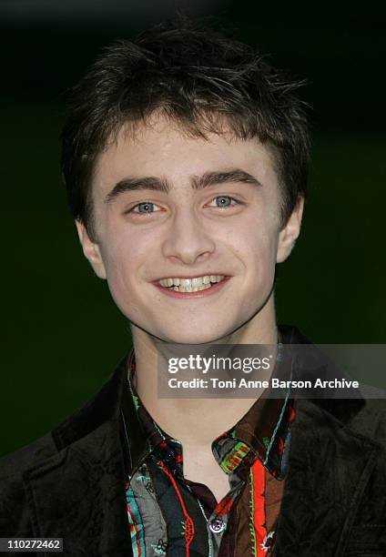 Daniel Radcliffe during "Harry Potter and the Goblet of Fire" Paris Photocall at Bristol Hotel in Paris, France.