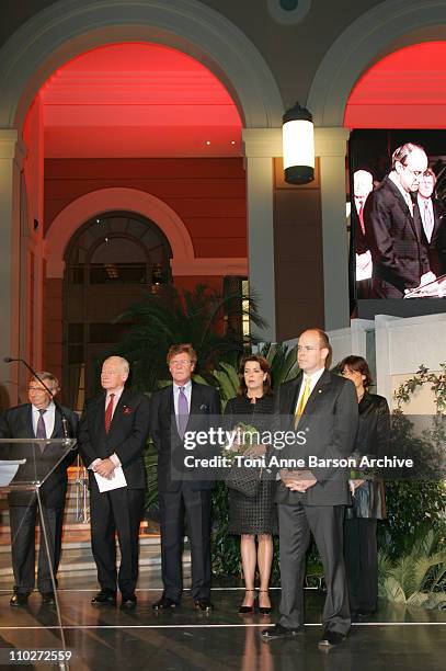 Ernst August of Hanover, Princess Caroline of Hanover, HSH Prince Albert II of Monaco and Princess Stephanie of Monaco