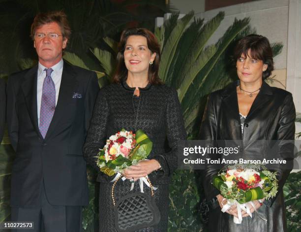 Ernst August of Hanover, Princess Caroline of Hanover and Princess Stephanie of Monaco
