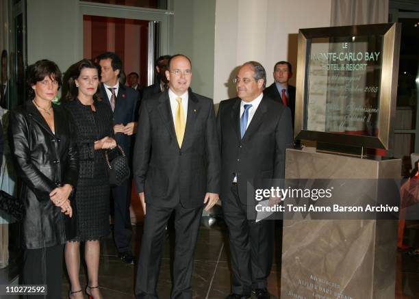 Ernst August of Hanover, Princess Caroline of Hanover, HSH Prince Albert II of Monaco and Princess Stephanie of Monaco