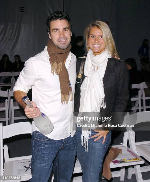 Keith Ramsdell Keith Ramsdell and Erica Hoble during Olympus Fashion Week Fall 2006 ...