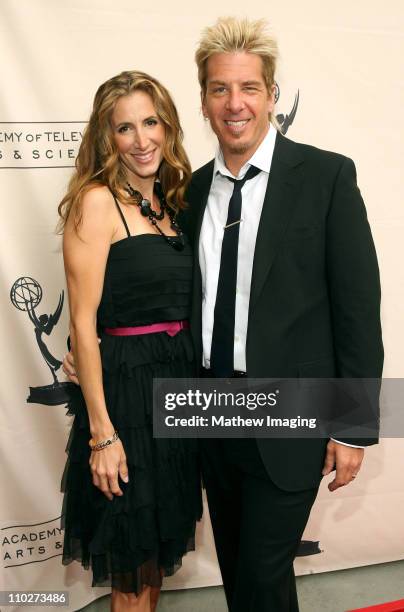 Greg Begrendt and wife Julie during The 33rd Annual Daytime Creative Arts Emmy Awards in Los Angeles - Arrivals at The Grand Ballroom at Hollywood...