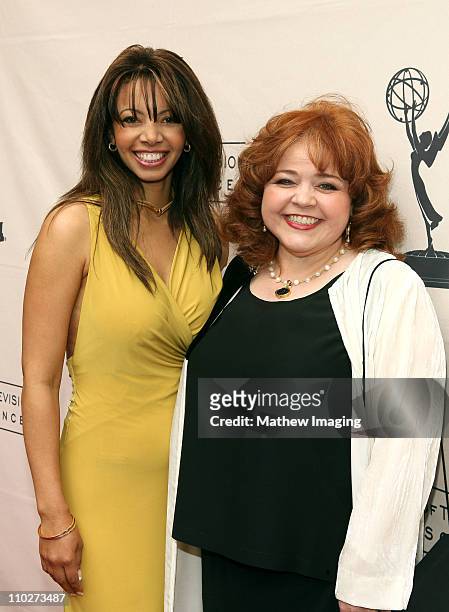 Cathy Jeneen Doe and Patrika Darbo during The 33rd Annual Daytime Creative Arts Emmy Awards in Los Angeles - Arrivals at The Grand Ballroom at...