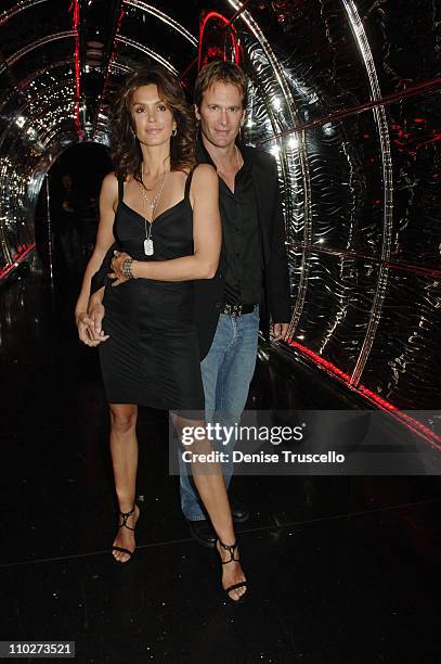 Cindy Crawford and Rande Gerber during Cherry Bar Grand Opening at Red Rock Casino Resort and Spa at Cherry Bar at Red Rock Casino Resort and Spa in...