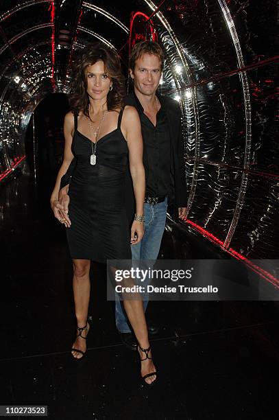 Cindy Crawford and Rande Gerber during Cherry Bar Grand Opening at Red Rock Casino Resort and Spa at Cherry Bar at Red Rock Casino Resort and Spa in...