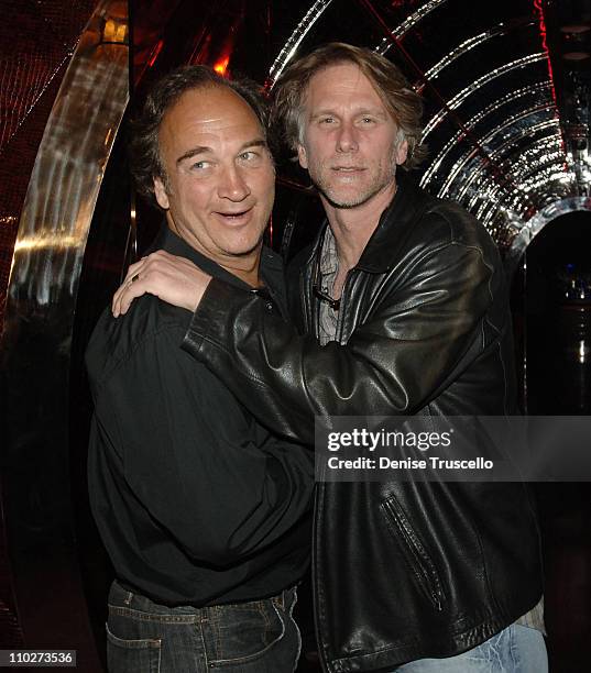 Jim Belushi and Peter Horton during Cherry Bar Grand Opening at Red Rock Casino Resort and Spa at Cherry Bar at Red Rock Casino Resort and Spa in Las...