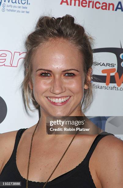 Jennifer Landon of "As The World Turns" during The 33rd Annual Daytime Creative Arts Emmy Awards in New York - Arrivals at Marriott Marquis Hotel in...