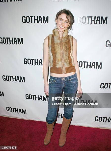 Nicole Linkletter during Gotham Magazine's Sixth Annual Gala with Hosts Rudy and Judith Giuliani at Capitale in New York City, New York, United...