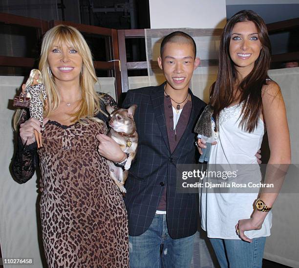 Lisa Gastineau, Jason Wu and Brittny Gastineau during The Gastineau Girl - Limited Edition Designer Doll Collection Unveiling at Sapa in New York...
