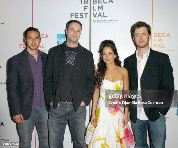 Jonathan Trent, Eric Nicholas, Ana Claudia Talancon and Colin Hanks